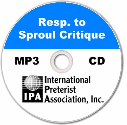 Response to Sproul’s Critique (1 track)