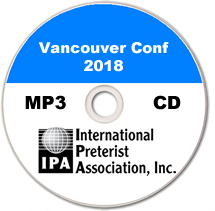 Vancouver Pret Conf 2018 (MP3 CD)
